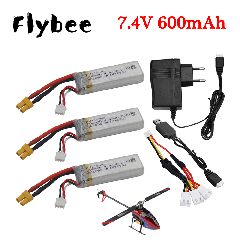 Set pengisi daya 7.4V 600mAh b - Drone Battery Charger ulasan dan harga